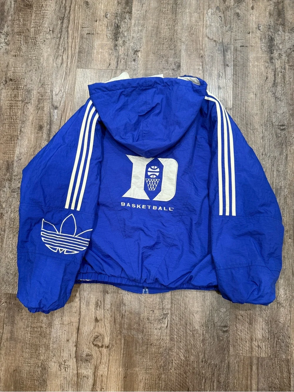 Vintage 90’s Adidas Duke University Basketball Jacket | XL